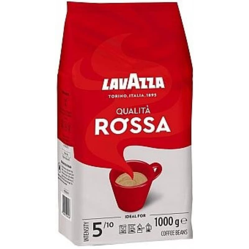 QUALITA ROSSA 1000G ZRNKOVÁ KÁVA LAVAZZA 4