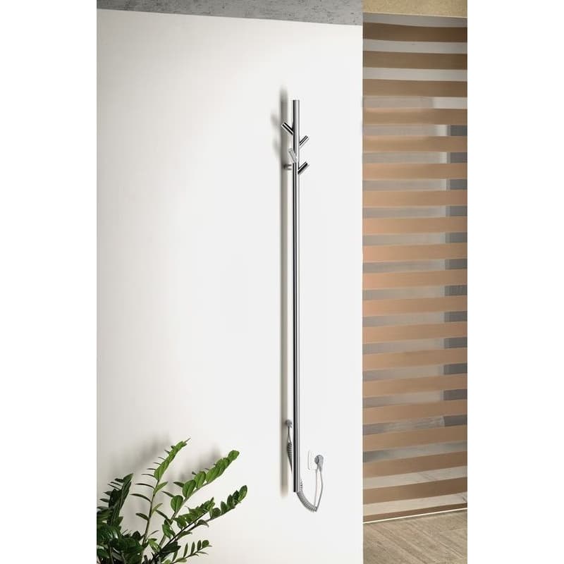 SAPHO - PASADOR elektrický sušiak uterákov, guľatý, 150x1500 30 W, leštená nerez ER175V 5