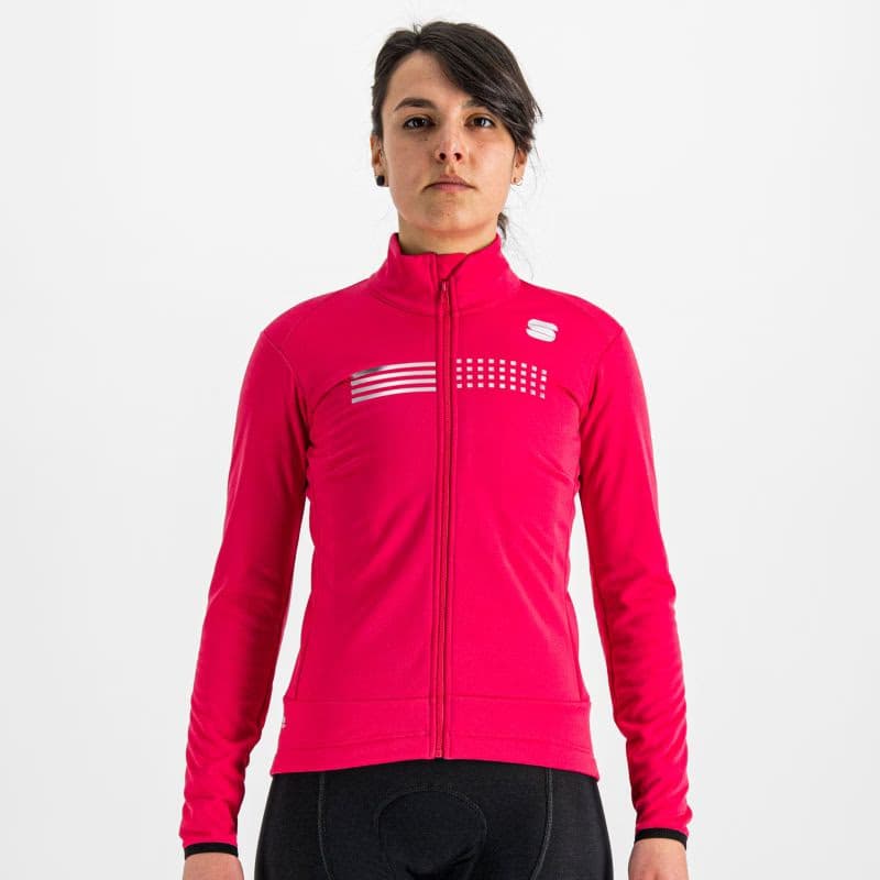 Dámska cyklistická bunda SPORTFUL Tempo w jacket, raspberry 2