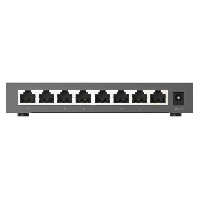 QNAP switch QSW-1108-8T-R2 (8x 2,5GbE port, pasívne chladenie, podpora 100M/1G/2,5G) 3