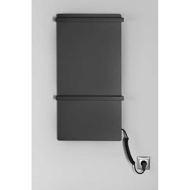 SAPHO - ELMIS elektrický sušiak uterákov 400x800 120 W, hliník, čierny mat EB430 4