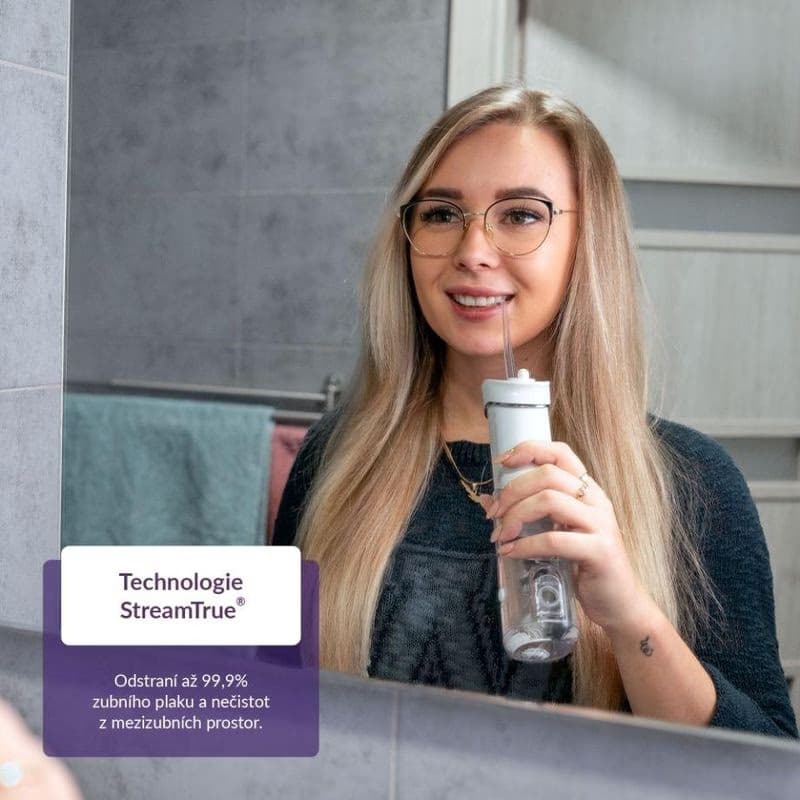 TrueLife AquaFloss Mini M50 - ústna sprcha - biela 4