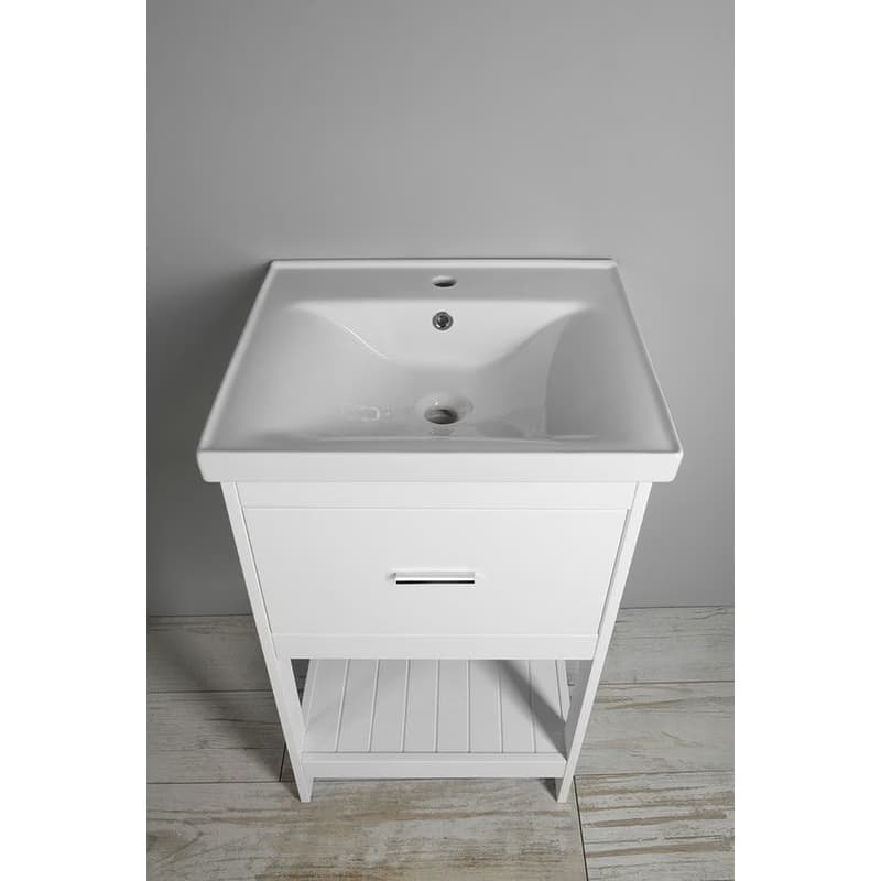 AQUALINE - ETIDE umývadlová skrinka 51,5x85x44 cm, matná biela ET515 3