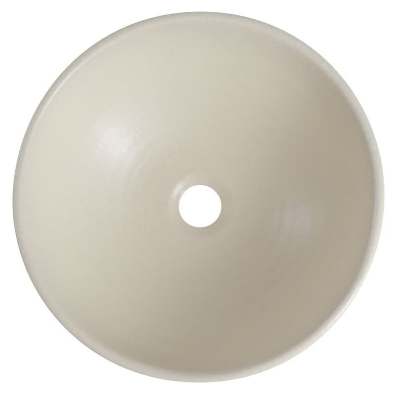 SAPHO - ATTILA keramické umývadlo, priemer 43cm, slonová kost DK005 4