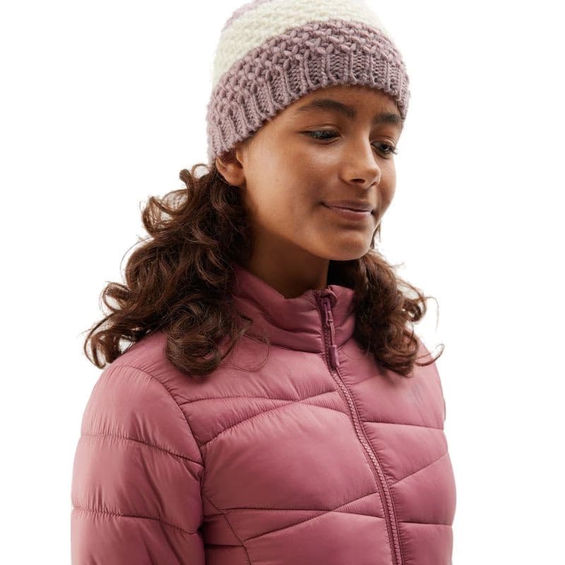 Dievčenská bunda 4F JUNIOR DOWN JACKET-JAW23TDJAF219-54S-PINK 3