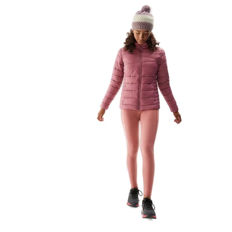 Dievčenská bunda 4F JUNIOR DOWN JACKET-JAW23TDJAF219-54S-PINK 6