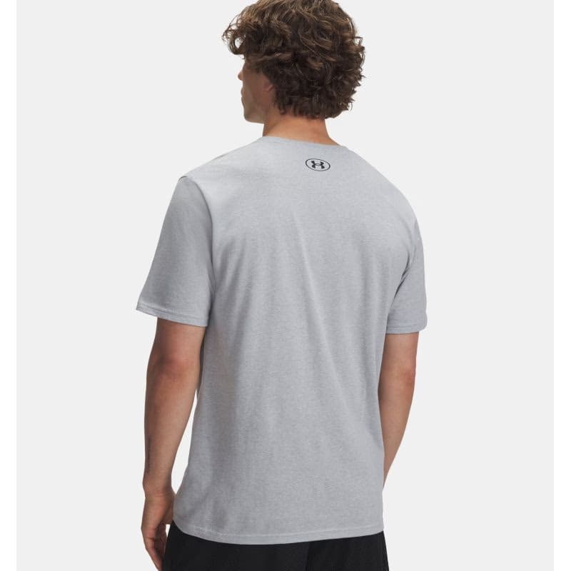 Pánske tričko s krátkym rukávom UNDER ARMOUR UA CAMO CHEST STRIPE SS-GRY 2