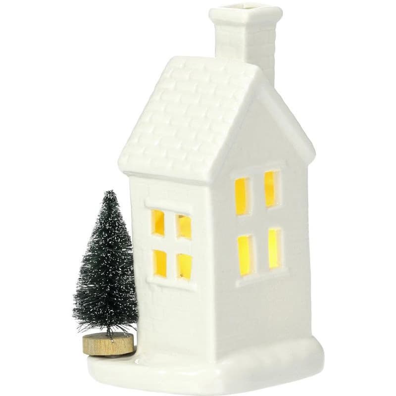RXL 392 Porcelán domček LED 15 cm RETLUX 3