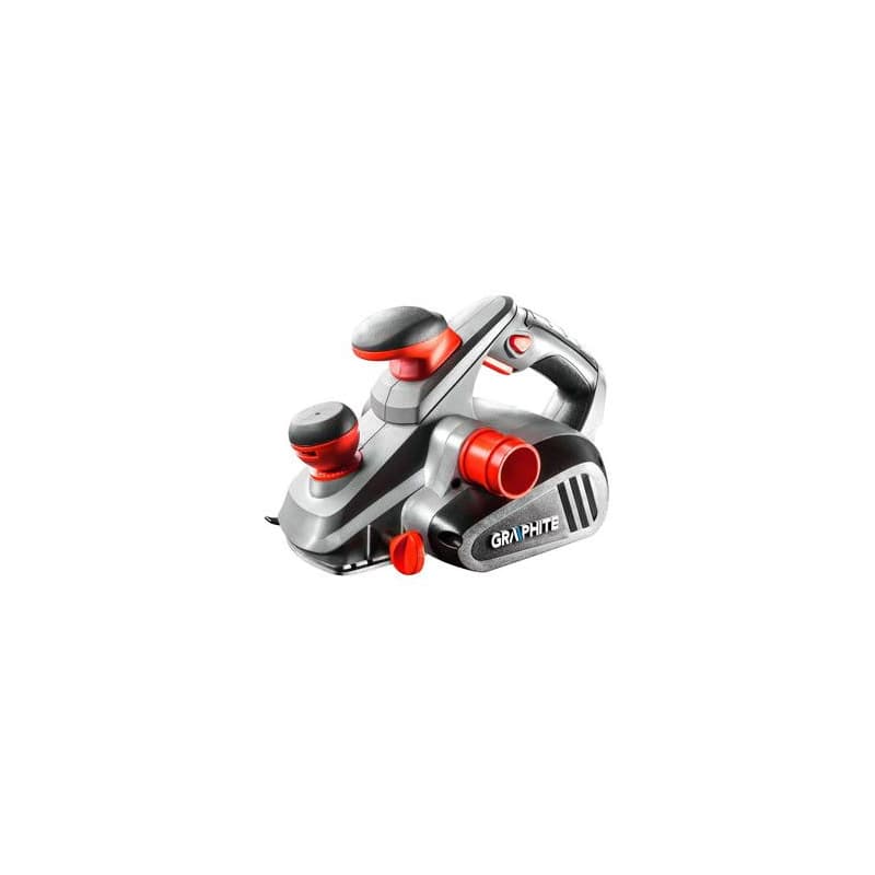 Hoblík Graphite 59G678, elektrika (kábel), 850W, 16500ot./min, 82mm, 3mm, 0-12mm, ergonomický tvar 1