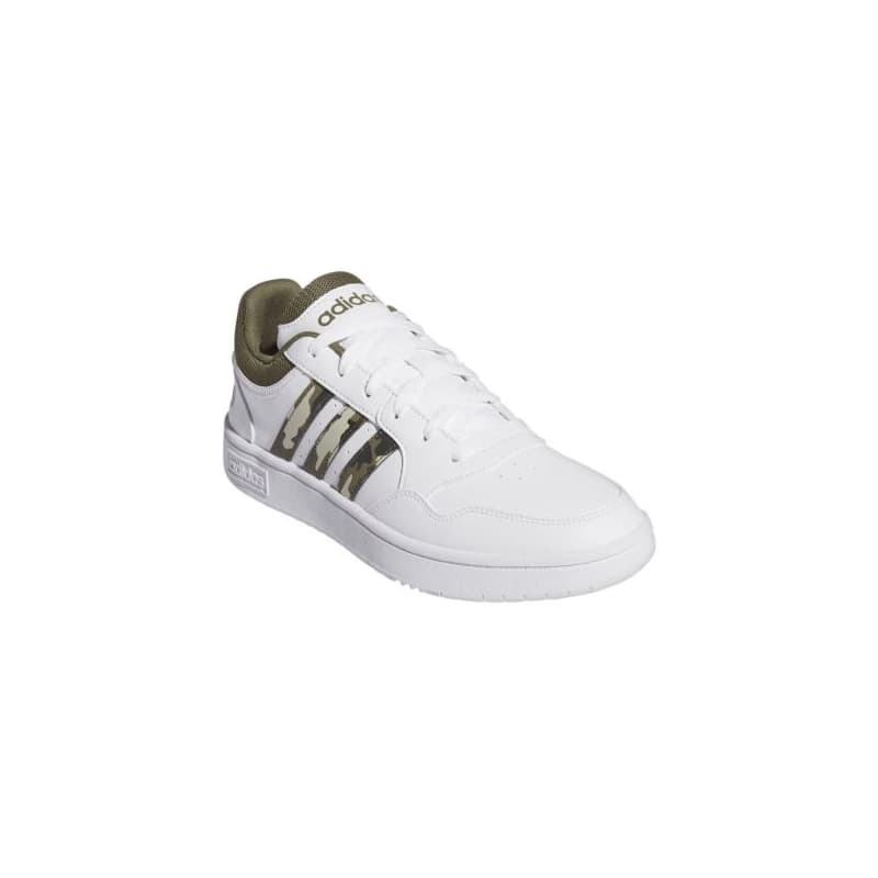 Pánska rekreačná obuv ADIDAS Hoops 3.0 cloud white olive strata grey two 1