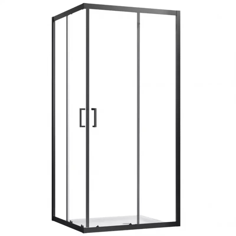 Sprchový kút štvorcový Mika 80x80x190 black 1