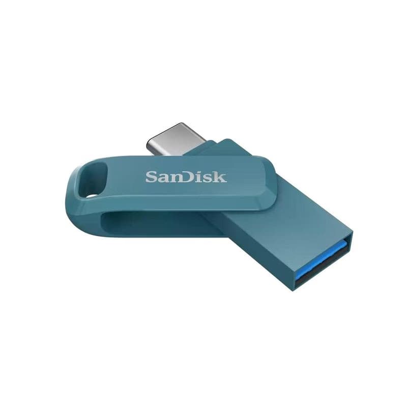 SanDisk Flash Disk 128GB Ultra Dual Drive Go, USB-C 3.2, Modrá 2