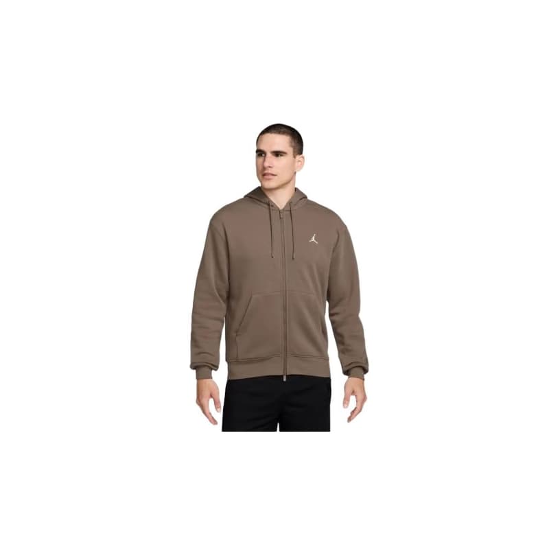 Pánska flisová mikina so zipsom NIKE JORDAN BRK FLC FZ 222 KHAKI 1