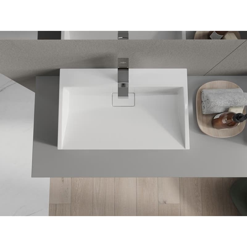 MEXEN - Ava umývadlo na dosku liaty mramor 60 x 38, biela 23016001 5