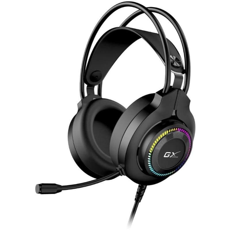 GENIUS slúchadlá s mikrofónom GX GAMING HS-GX580U, USB, RGB, čierna 1
