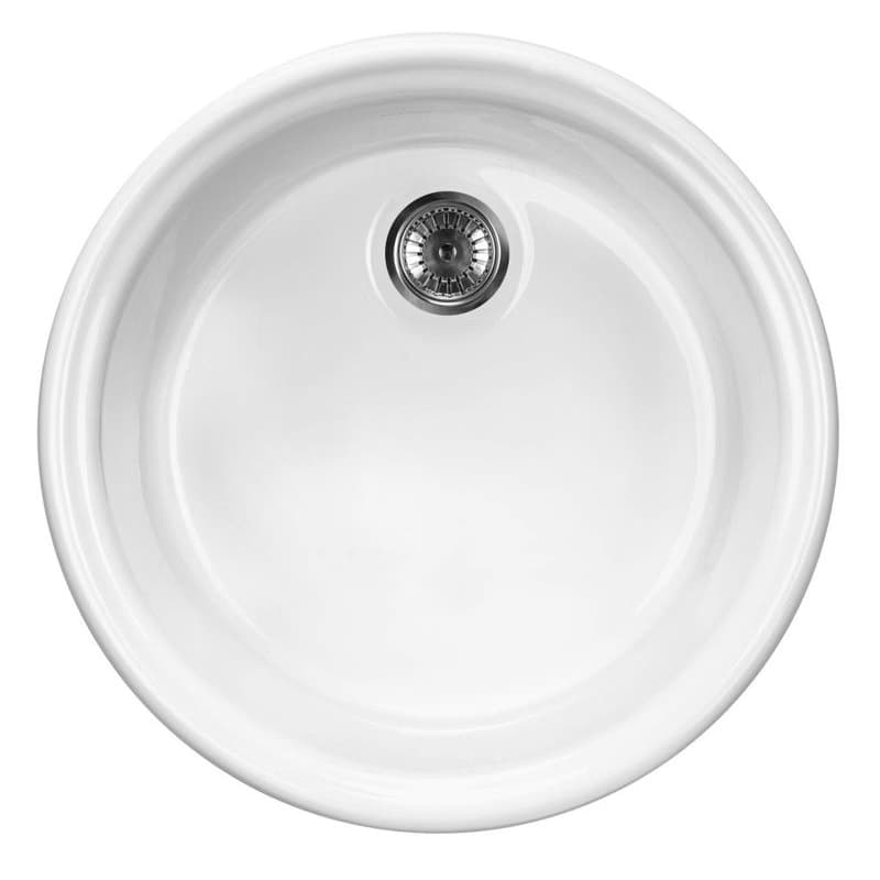 DEANTE DEANTE - Lusitano biela - Keramický drez, 1 - bowl ZCL_680N