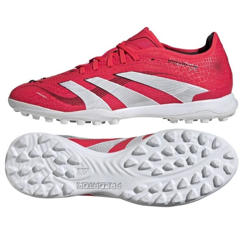 Pánske futbalové kopačky turfy ADIDAS Predator Pro M TF lucid red cloud white core black 5