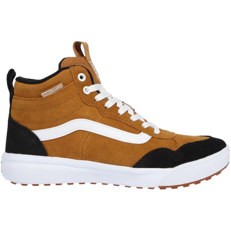 Pánske členkové zimné topánky VANS MN Range EXP HI VansGuard (Suede) golden brown white 2