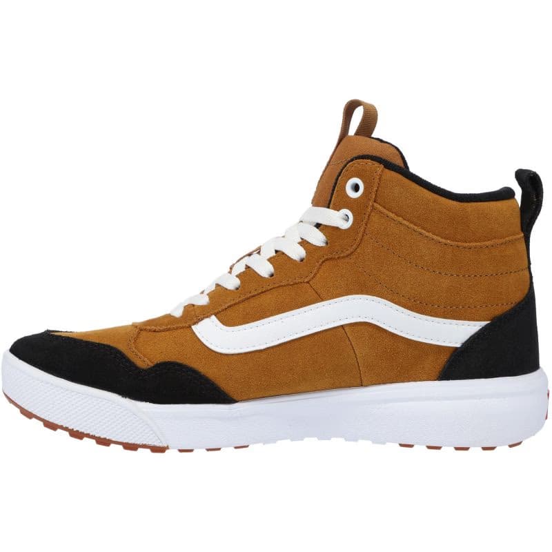 Pánske členkové zimné topánky VANS MN Range EXP HI VansGuard (Suede) golden brown white 3