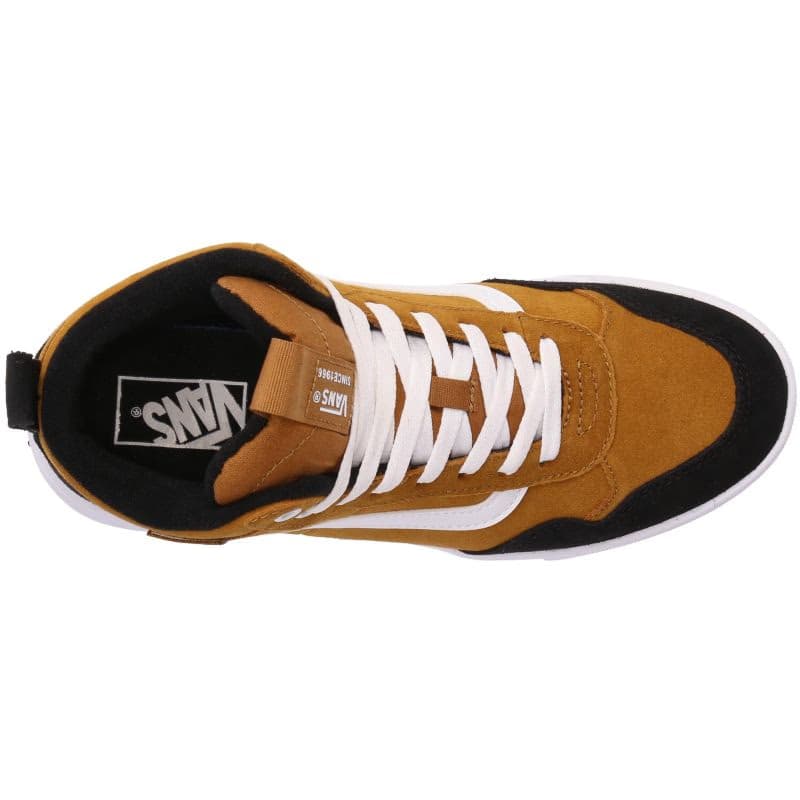 Pánske členkové zimné topánky VANS MN Range EXP HI VansGuard (Suede) golden brown white 5