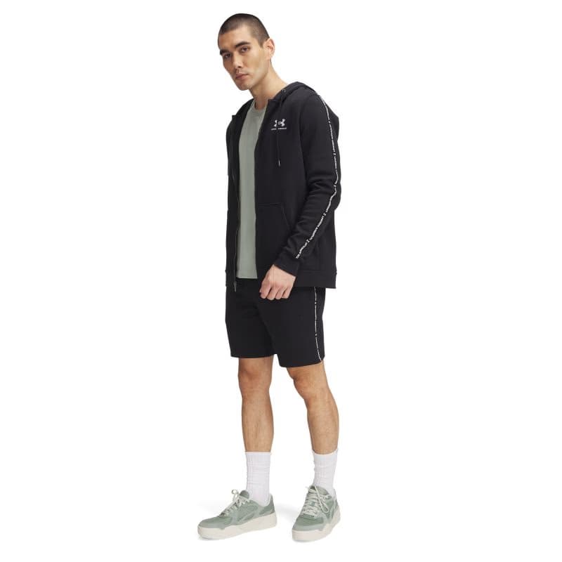 Pánske teplákové kraťasy UNDER ARMOUR UA Icon Fleece Short Taping-BLK 4