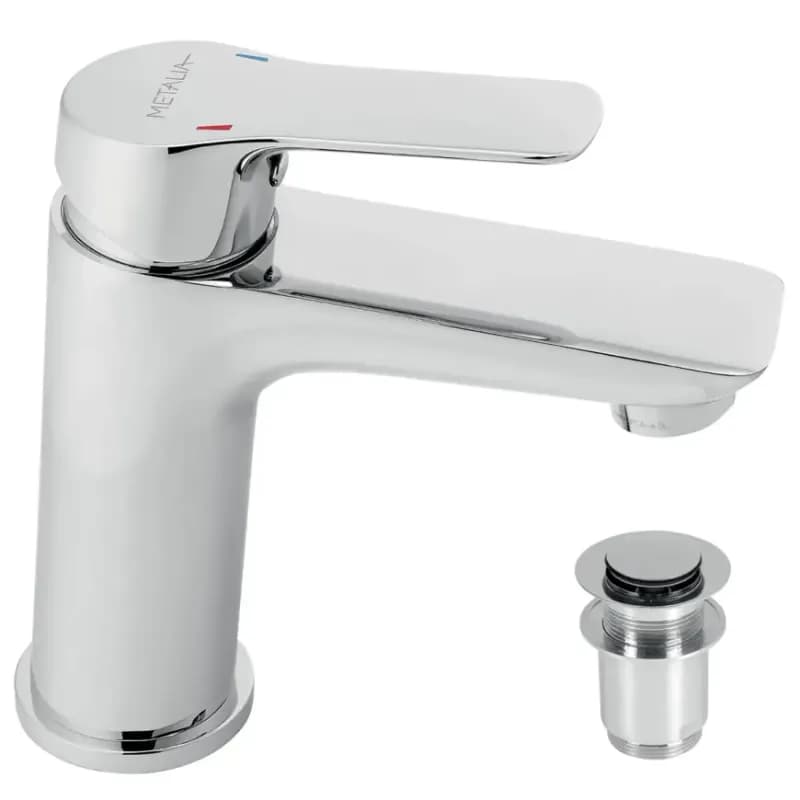 Umývadlová batéria s výpusťou 54002.0 Metalia 54 chróm 1