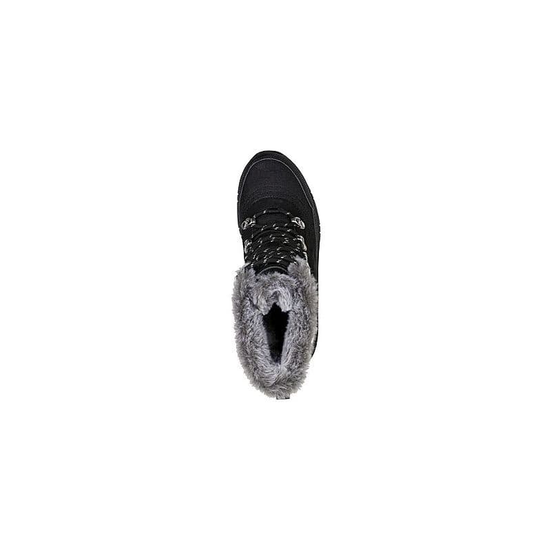 Dámske vysoké zimné topánky SKECHERS Trego Cold Blues black 4