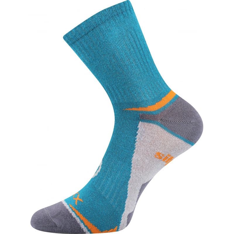 Chlapčenské turistické ponožky VOXX 3 PACK-Optifanik 03-Blue Dark blue light blue 4
