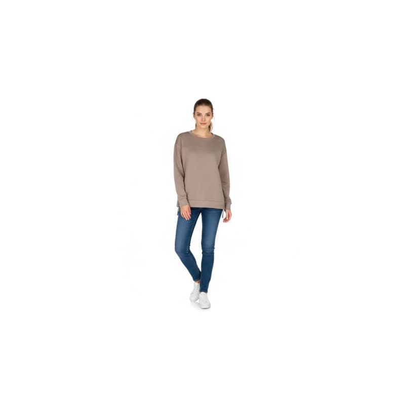 Dámska mikina VOLCANO B- SANI-102-BEIGE 1