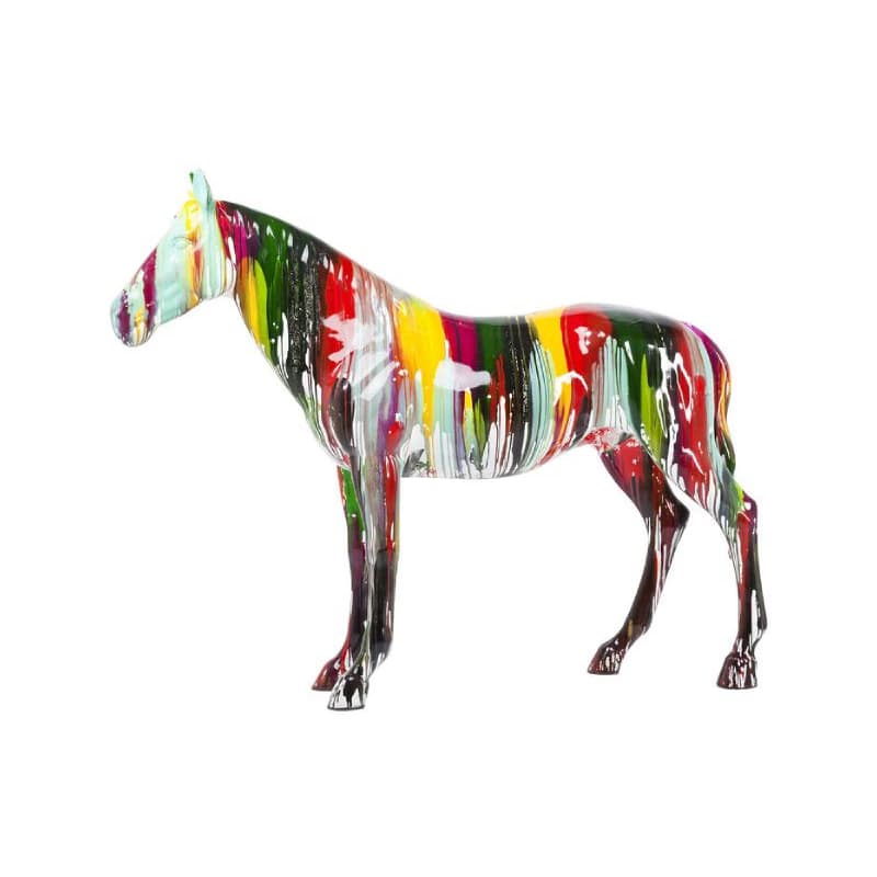 Horse socha pestrofarebná 216cm