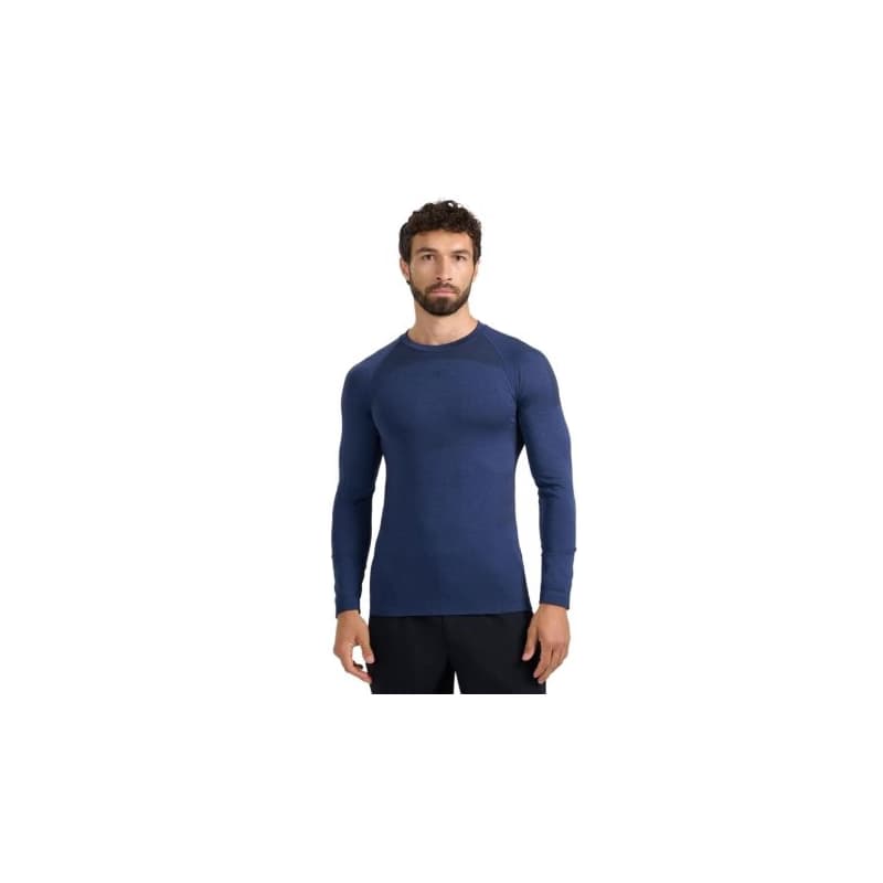 Pánske termo tričko s dlhým rukávom 4F SEAMLESS UNDERWEAR M237-WAW25USEAM237-31M-NAVY MELANGE 1