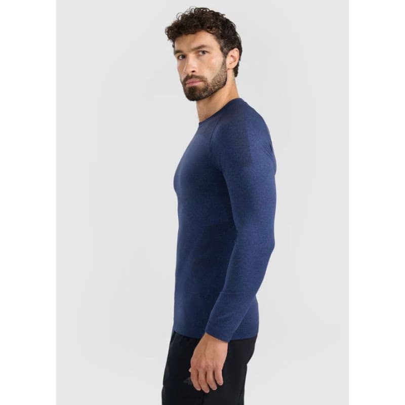 Pánske termo tričko s dlhým rukávom 4F SEAMLESS UNDERWEAR M237-WAW25USEAM237-31M-NAVY MELANGE 3