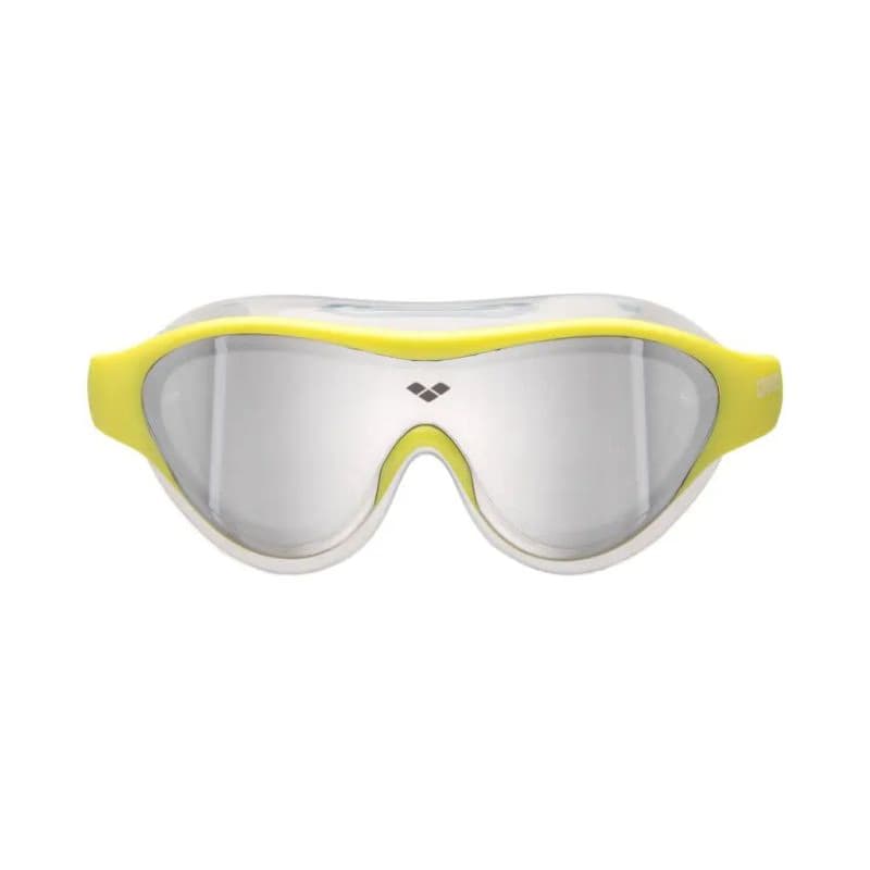Juniorské plavecké okuliare ARENA THE ONE MASK JR MR-SILVER-SOFT_GREEN-BLUE_COSMO 4