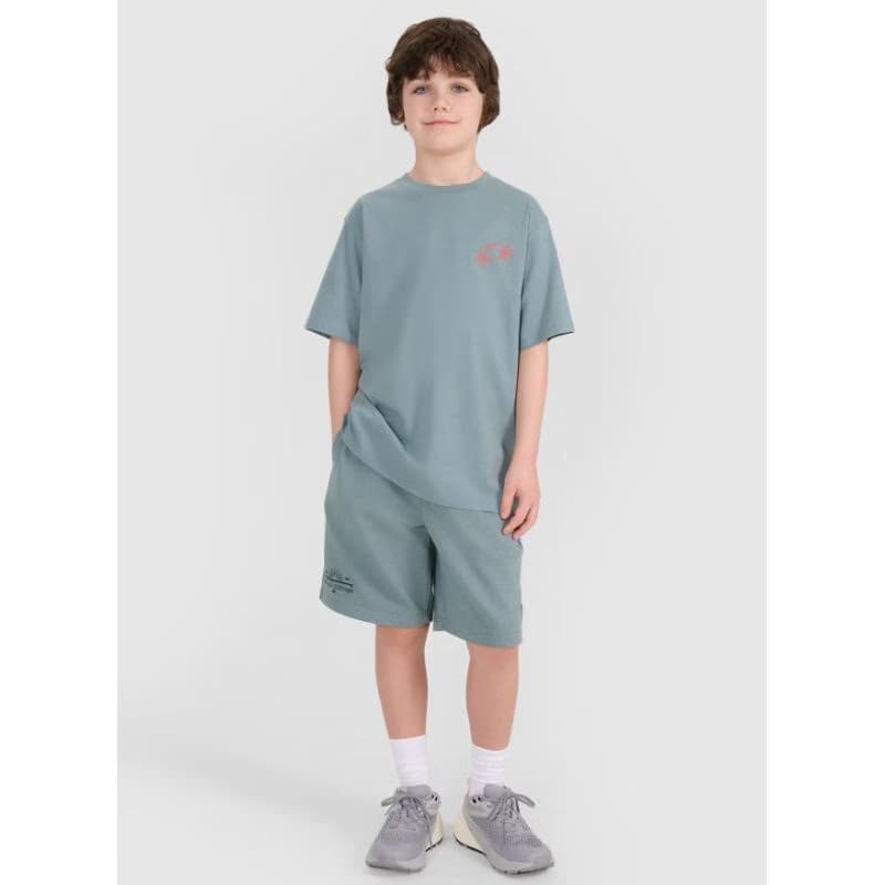 Chlapčenské tričko s krátkym rukávom 4F JUNIOR TSHIRT M1914-46S-TEAL 3