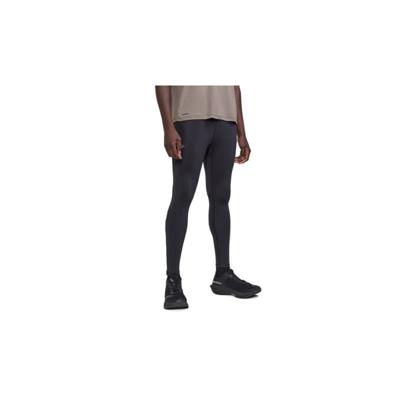 Pánske bežecké zateplené legíny CRAFT ADV ESSENCE ZIP TIGHTS 2 M-999000-Black 1