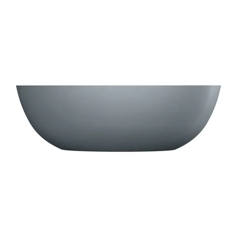 OMNIRES - SHELL M+ voľne stojaca vaňa,, 160 x 75 cm, šedá/popol SHELLWWAG 3