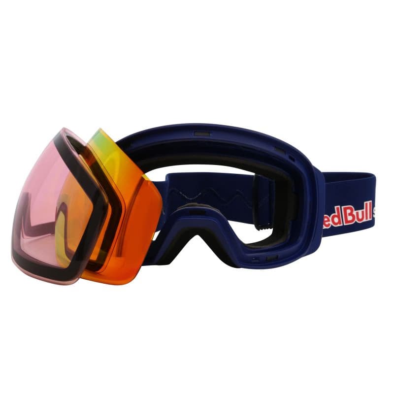 Lyžiarske okuliare RED BULL SPECT JON 01RE2, blue orange with red mirror 6