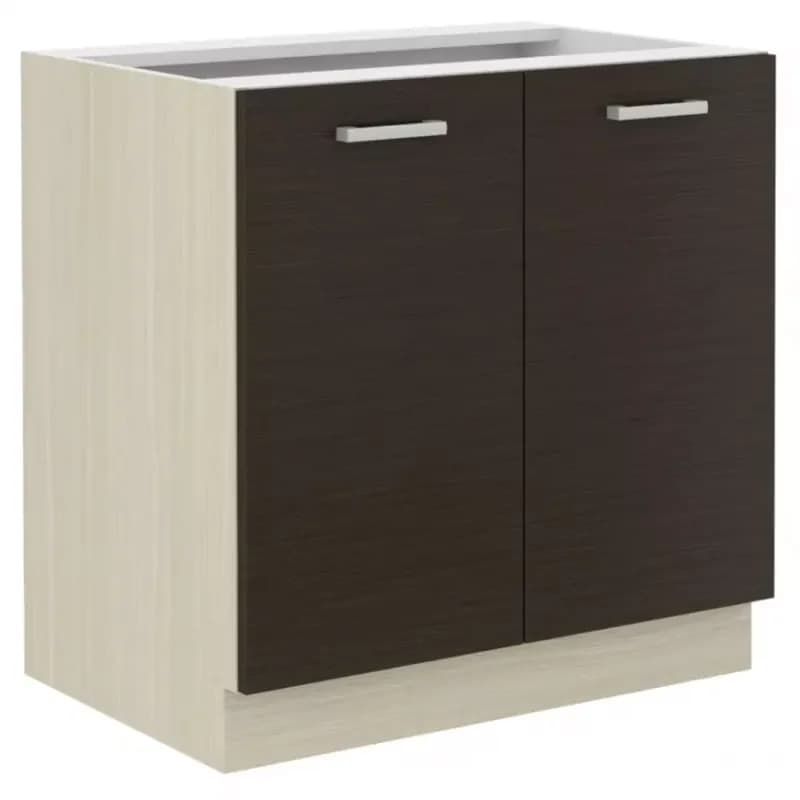 Skrinka do kuchyne Wiktoria chamonix/legno 80ZL 2F BB 1