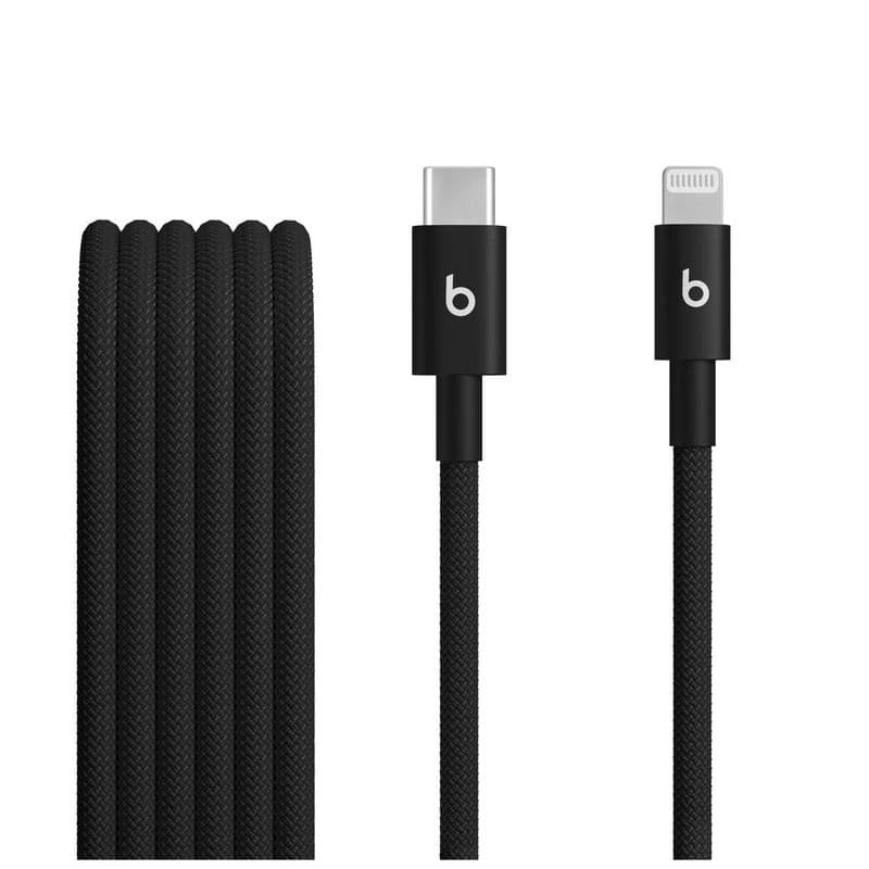 Beats USB-C/Lightning Woven Cable(1.5m)-Bolt Black 1