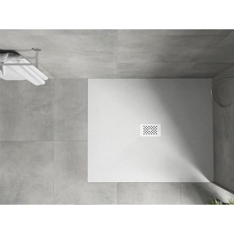 MEXEN/S - Hugo sprchová vanička SMC 110x100, biela, krytka biela 42101011-W 4