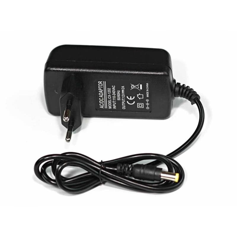 Napájací adaptér 230V AC, 12V-24W (2A), jack 5, 5mm x 2, 1mm 1