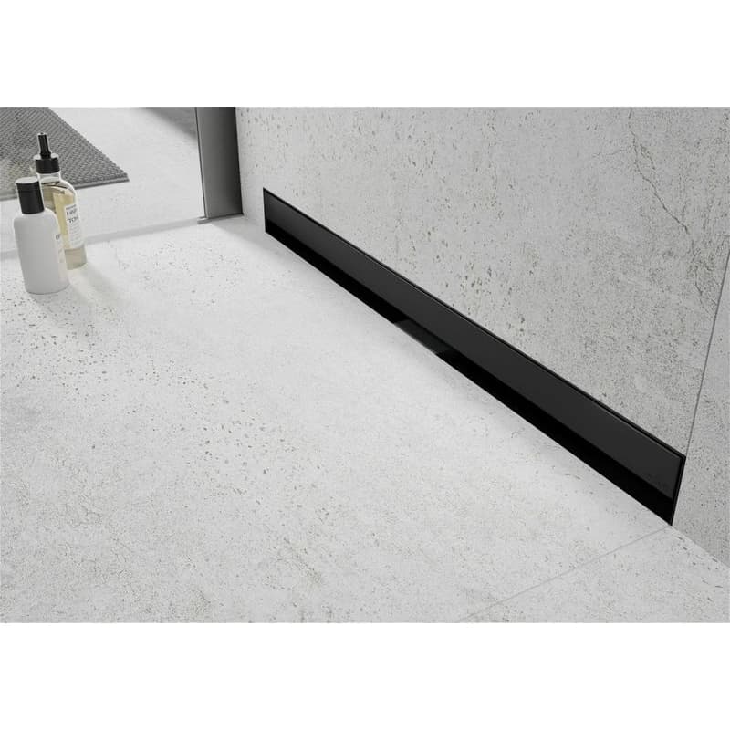MEXEN - Flat Wall odtokový žľab 2v1 stena 90 cm čierna 1730090 2