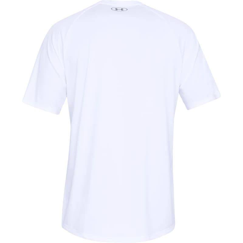 Pánske tréningové tričko s krátkym rukávom UNDER ARMOUR UA Tech 2.0 SS Tee-WHT 6