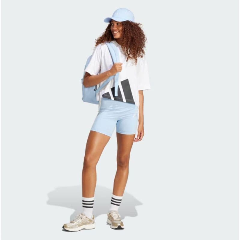 Dámske tričko s krátkym rukávom ADIDAS W BL SJ BF T WHITE BLACK 6