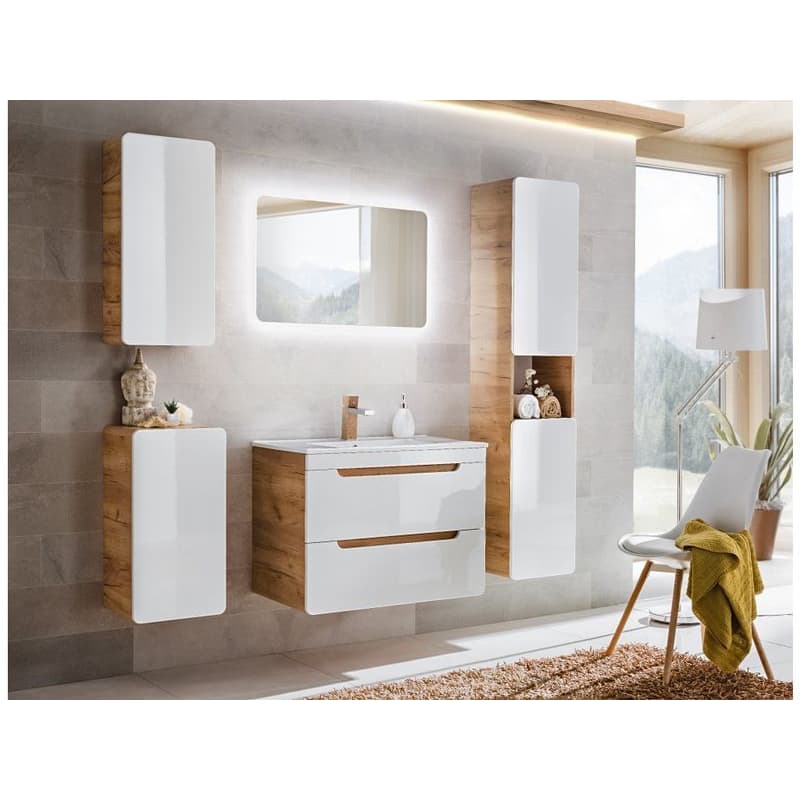 ArtCom Kúpeľňový komplet ARUBA White 60/2 1