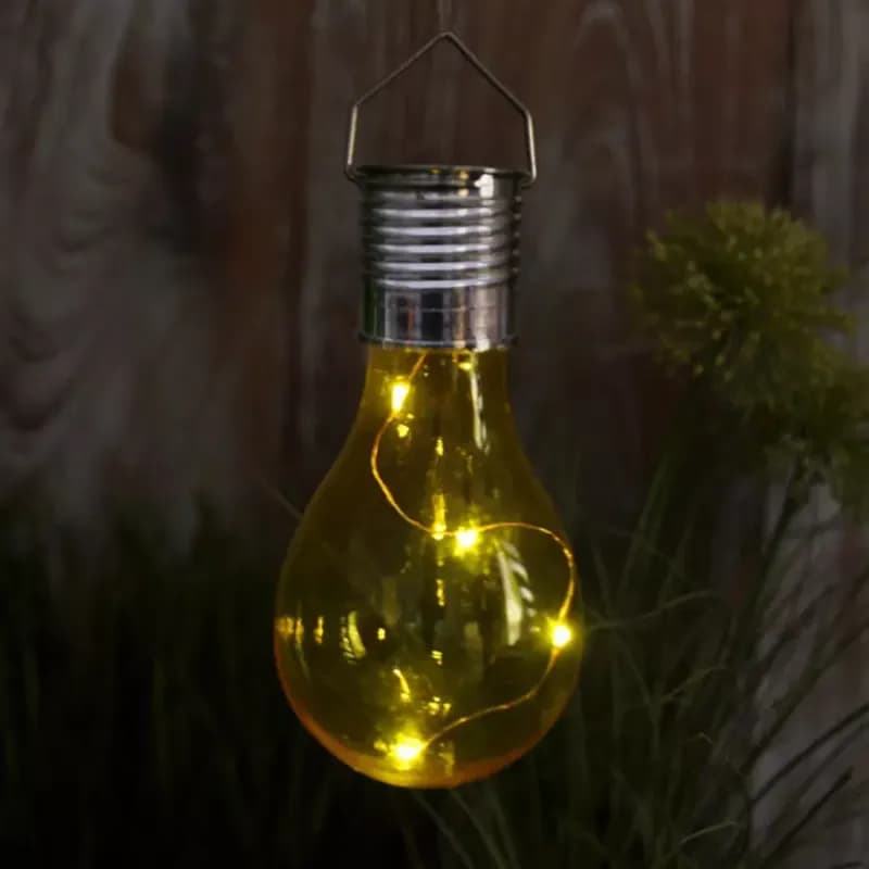 Solárna lampa GLE90899 LED – METAL, D:  8cm, H: 15cm 1