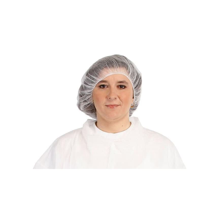 VAPI jednorazová čiapka biela 100ks/bal 2
