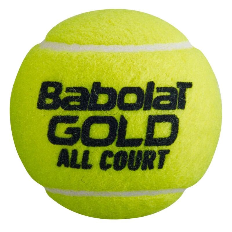 Tenisové loptičky 4ks BABOLAT GOLD ALL COURT X4 3