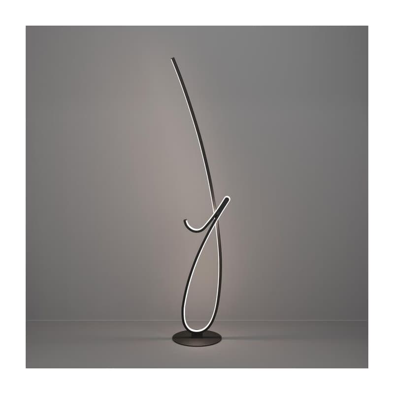 Eglo 902349 - LED stojacia lampa CARDONCITO LED/20W/230V 2700/4000/6500K čierna 902349