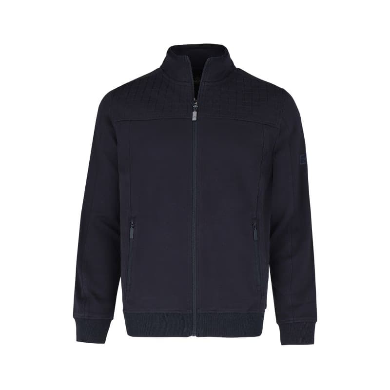 Pánska mikina so zipsom VOLCANO B-BERRT-NAVY 4